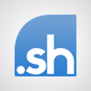 Domain Name .sh Logo .sh domain